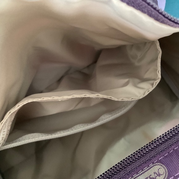 LeSportsac Easy Carry Handbag Aberdeen Stripe - Picture 10 of 11